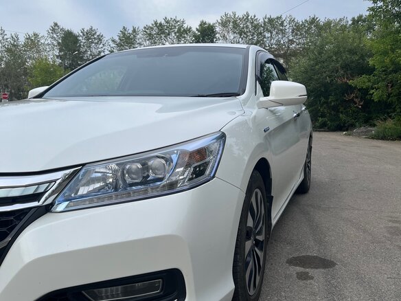 2013 Honda Accord IX, белый, 1720000 рублей