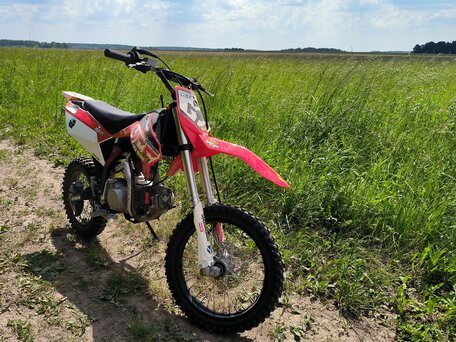 2019 YCF Bigy 150MX, красный, 100000 рублей, вид 2