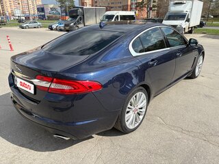 2014 Jaguar XF I Рестайлинг, синий, 1780000 рублей, вид 5