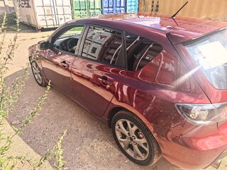 2008 Mazda 3 I (BK) Рестайлинг, красный, 410000 рублей, вид 5
