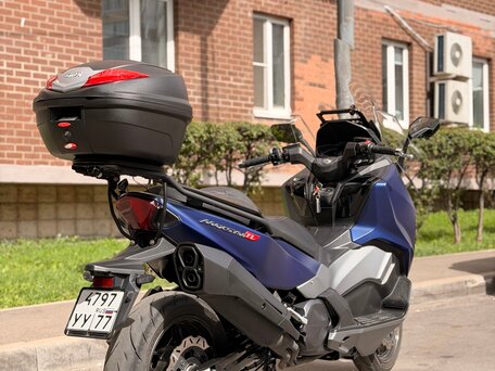 2021 Sym Maxsym TL 500, синий, 530000 рублей, вид 4