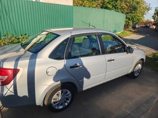 2016 Lada (ВАЗ) Granta I, серебристый, 360000 рублей, вид 2