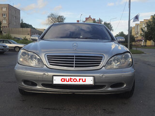 2002 Mercedes-Benz S-Класс 320 IV (W220), серебристый, 845000 рублей, вид 1