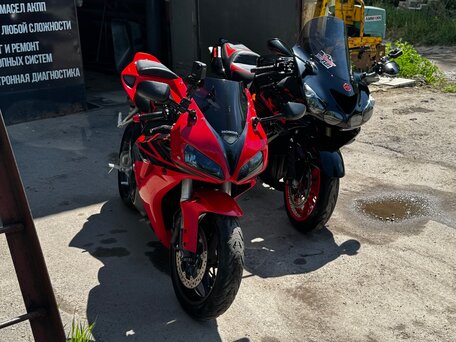 2007 Honda CBR 1000 RR/RA Fireblade, красный, 630000 рублей, вид 2