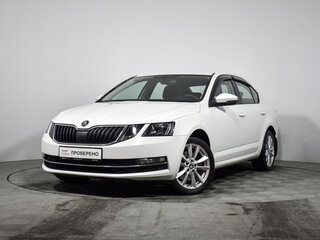 2018 Skoda Octavia III (A7) Рестайлинг, белый, 2028510 рублей, вид 1