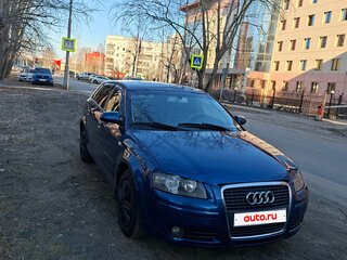 2008 Audi A3 II (8P) Рестайлинг 1, синий, 450000 рублей, вид 3