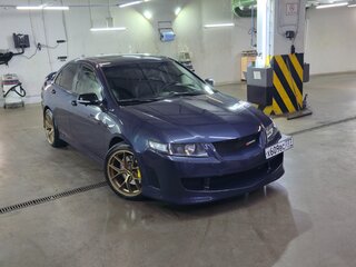 2007 Honda Accord VII Рестайлинг, синий, 1150000 рублей, вид 2