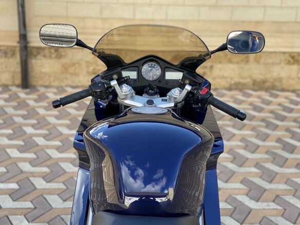 2002 Honda VFR 800, синий - вид 20
