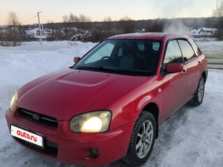 2004 Subaru Impreza II Рестайлинг 1, красный, 320000 рублей, вид 1