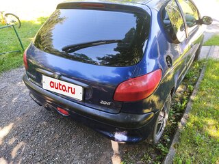 2002 Peugeot 206, синий, 120000 рублей, вид 2