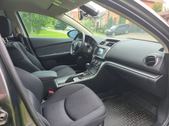 2012 Mazda 6 II (GH) Рестайлинг, серый - вид 3