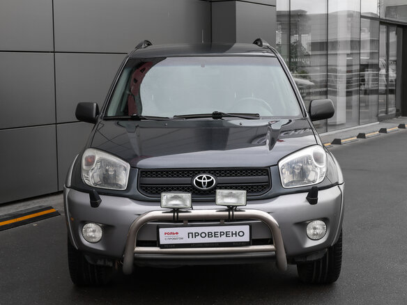 2004 Toyota RAV4 II (XA20) Рестайлинг, серый, 698000 рублей - вид 1