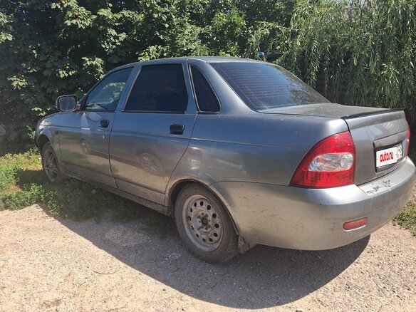 2008 Lada (ВАЗ) Priora I, серый, 170000 рублей - вид 1