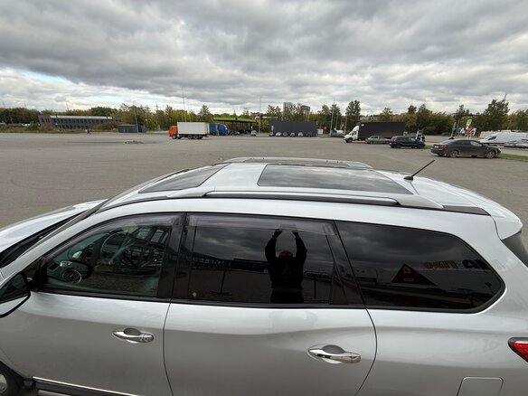 2014 Nissan Pathfinder IV, серебристый, 1690000 рублей - вид 11