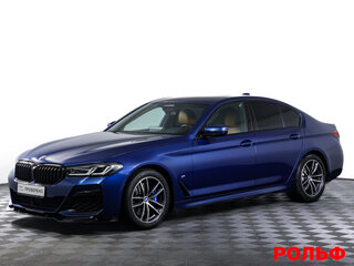2021 BMW 5 серии 530i xDrive VII (G30/G31/G38) Рестайлинг, синий, 5179000 рублей, вид 1