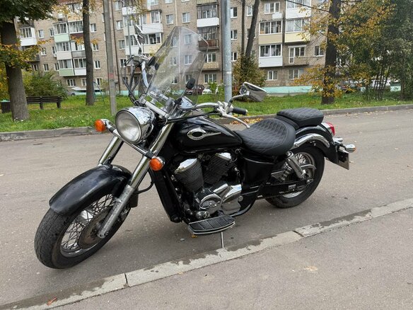 1999 Honda Shadow 400, чёрный - вид 5