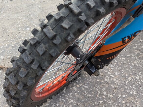 2023 Kayo Evolution YX140EM, оранжевый, 55000 рублей - вид 8