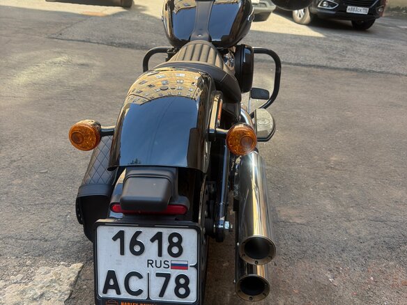 2021 Harley-Davidson Softail Slim, чёрный, 1600000 рублей - вид 2