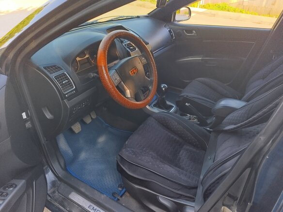 2012 Geely Emgrand EC7, чёрный - вид 11