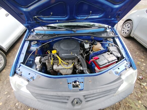 2006 Renault Logan I, синий - вид 7