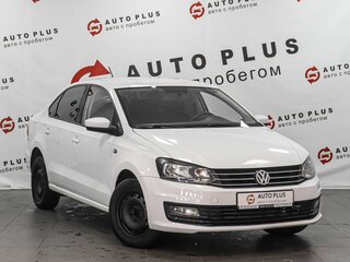 2016 Volkswagen Polo V Рестайлинг, белый, 999000 рублей, вид 1