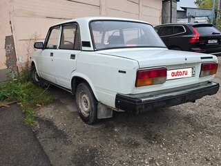 1997 Lada (ВАЗ) 2107, белый, 195000 рублей, вид 4