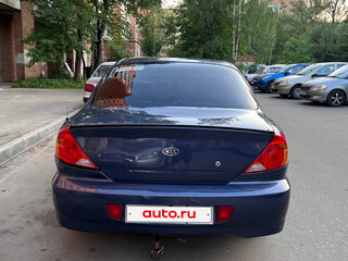 2006 Kia Spectra I Рестайлинг 2, синий, 320000 рублей, вид 5