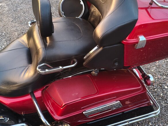 2013 Harley-Davidson Electra Glide, красный, 1550000 рублей - вид 5