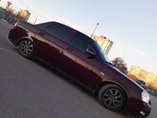 2012 Lada (ВАЗ) Priora I, пурпурный, 595000 рублей, вид 5