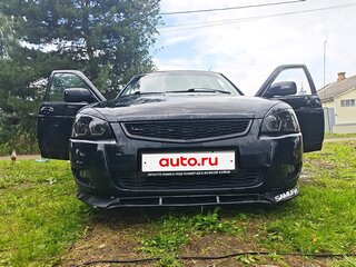 2011 Lada (ВАЗ) Priora I, чёрный, 550000 рублей, вид 2