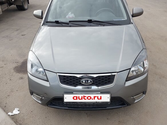 2011 Kia Rio II Рестайлинг, серый