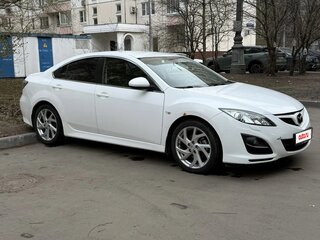 2010 Mazda 6 II (GH) Рестайлинг, белый, 980000 рублей, вид 5