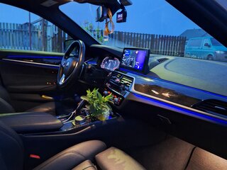 2020 BMW 5 серии 530i VII (G30/G31/G38) Рестайлинг, белый, 3900000 рублей, вид 5