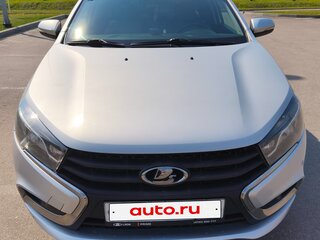 2018 Lada (ВАЗ) Vesta I, серебристый, 870000 рублей, вид 1