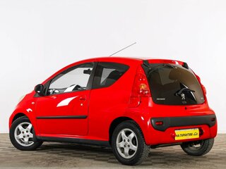 2010 Peugeot 107 I Рестайлинг, красный, 729000 рублей, вид 4