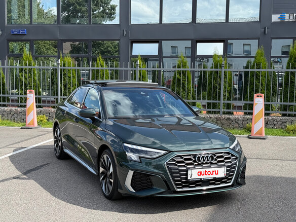 2023 Audi A3 35 TFSI Long IV (8Y), зелёный, 2240000 рублей - вид 8