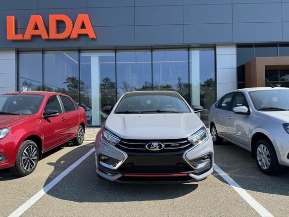 2026 Lada (ВАЗ) Vesta Sport I Рестайлинг (NG), серый - вид 1