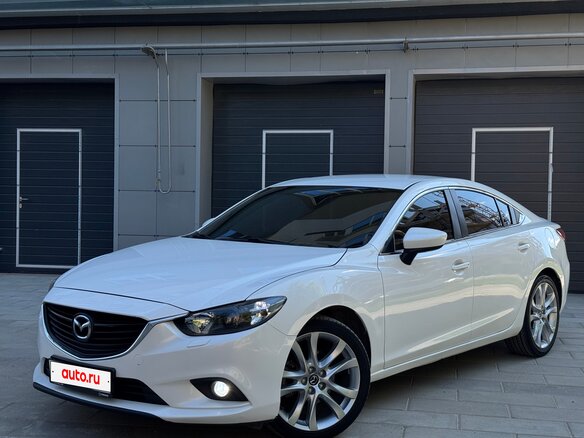 2015 Mazda 6 III (GJ) Рестайлинг, белый