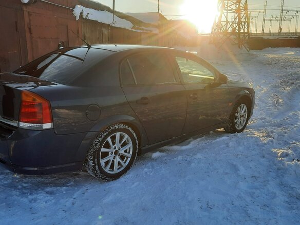 2007 Opel Vectra C Рестайлинг, синий, 360000 рублей - вид 3