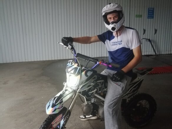 2022 Kayo Evolution YX125EM, белый, 55000 рублей