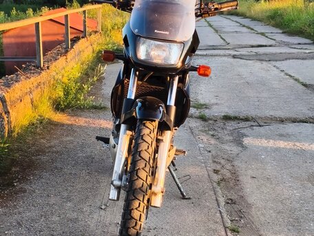 1993 Kawasaki KLE 250, чёрный, 185000 рублей, вид 3