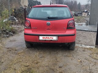 2008 Volkswagen Polo IV Рестайлинг, красный, 415000 рублей, вид 4