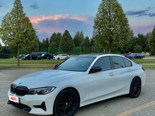 2021 BMW 3 серии 318d VII (G2x), белый, 3550000 рублей, вид 4