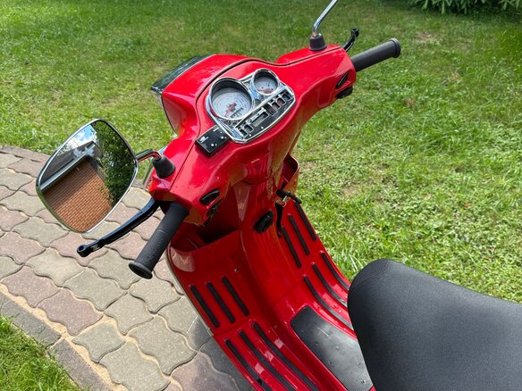 2010 Vespa S 50, красный, 330000 рублей - вид 6