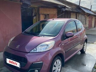 2012 Peugeot 107 I Рестайлинг 2, фиолетовый, 560000 рублей, вид 4