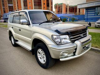 1999 Toyota Land Cruiser Prado 90 Series, серебристый, 1250000 рублей, вид 3