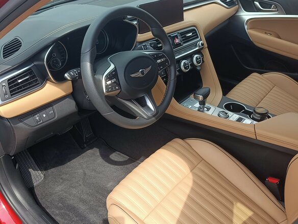 2020 Genesis G70 I Рестайлинг, красный, 3200000 рублей - вид 7
