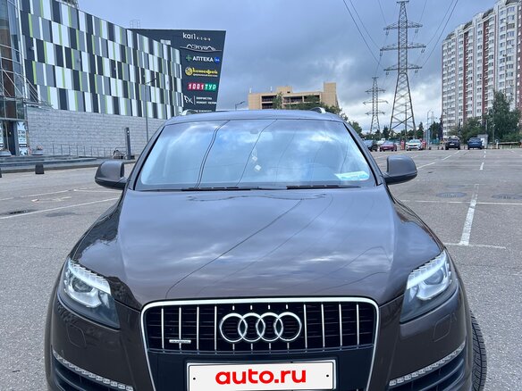2014 Audi Q7 I (4L) Рестайлинг, коричневый - вид 1