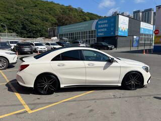 2016 Mercedes-Benz CLA 180 I (C117, X117) Рестайлинг, белый, 1650000 рублей, вид 2