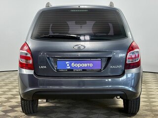 2014 Lada (ВАЗ) Kalina II, серый, 490000 рублей, вид 4